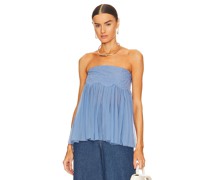 Free People TUBE-TOP KEEP YOUR COOL in Baby Blue