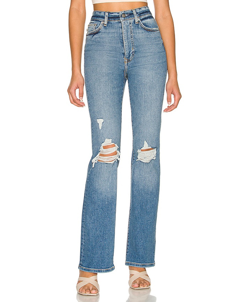 Lovers + Friends Damen Lovers and Friends BOOTCUT-JEANS GREYSON in Blue