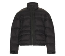 C2H4 STEPPJACKE DOWN in Black