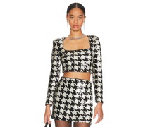 ASTR the Label OBERTEIL DARBY in Black,White