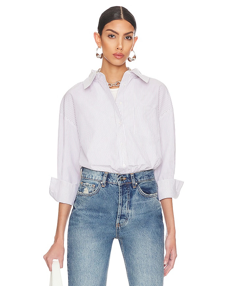 Anine Bing Damen ANINE BING HEMD MIKA in White