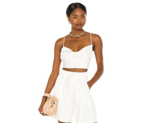 NONchalant Label CROP-TOP CARA in White