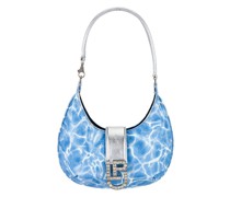 les petits joueurs HANDTASCHE CINDY in Metallic Silver.