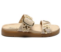 Free People Revelry Studded Sandal in Cream