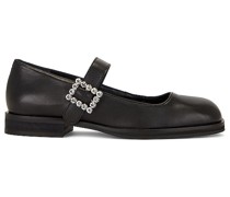 Free People MARY JANE RUMOR DIAMANTE in Black