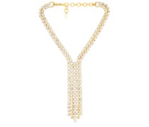 Elizabeth Cole HALSKETTE BARB in Metallic Gold.