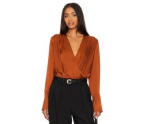 Favorite Daughter BLUSE DATE in Burnt Orange