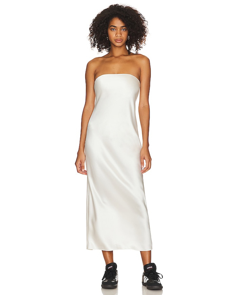 L'ACADEMIE Damen L'Academie KLEID OXLY in Ivory