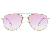 Le Specs SONNENBRILLE THE CHARMER in Pink.