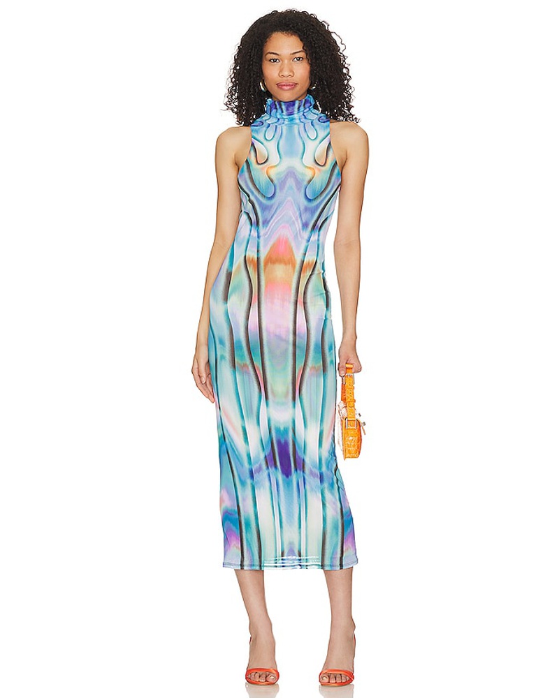 AFRM Damen AFRM MAXIKLEID SERENITY in Blue