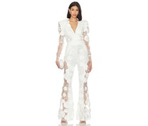 Zhivago I Found Love Jumpsuit in White