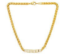 joolz by Martha Calvo HALSKETTE SAY MY NAME in Metallic Gold