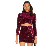 Camila Coelho OBERTEIL EDNA in Burgundy