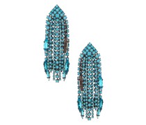 Elizabeth Cole OHRRINGE TRAVIS in Teal.