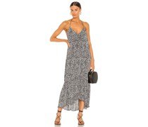 LPA KLEID ACOSTA in Black,Cream