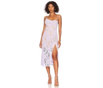 For Love & Lemons KLEID ROSEMARY in Lavender