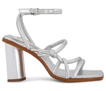 Schutz SANDALE ANYA in Metallic Silver