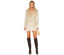 SER.O.YA KLEID ABI in Beige