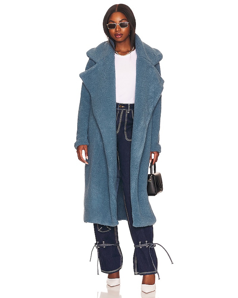 SNDYS Damen SNDYS MANTEL TEDDY in Teal