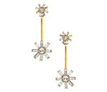 Elizabeth Cole OHRRINGE SAYLOR in Metallic Gold.