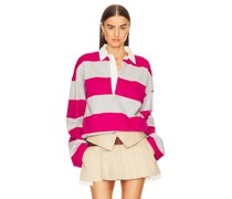 Helsa HEMD OVERSIZED RUGBY in Fuchsia