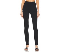 Enza Costa LEGGINGS MIT REISSVERSCHLUSS PONTE in Black