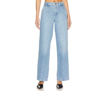 Favorite Daughter JEANS THE TAYLOR TROUSER in Blue