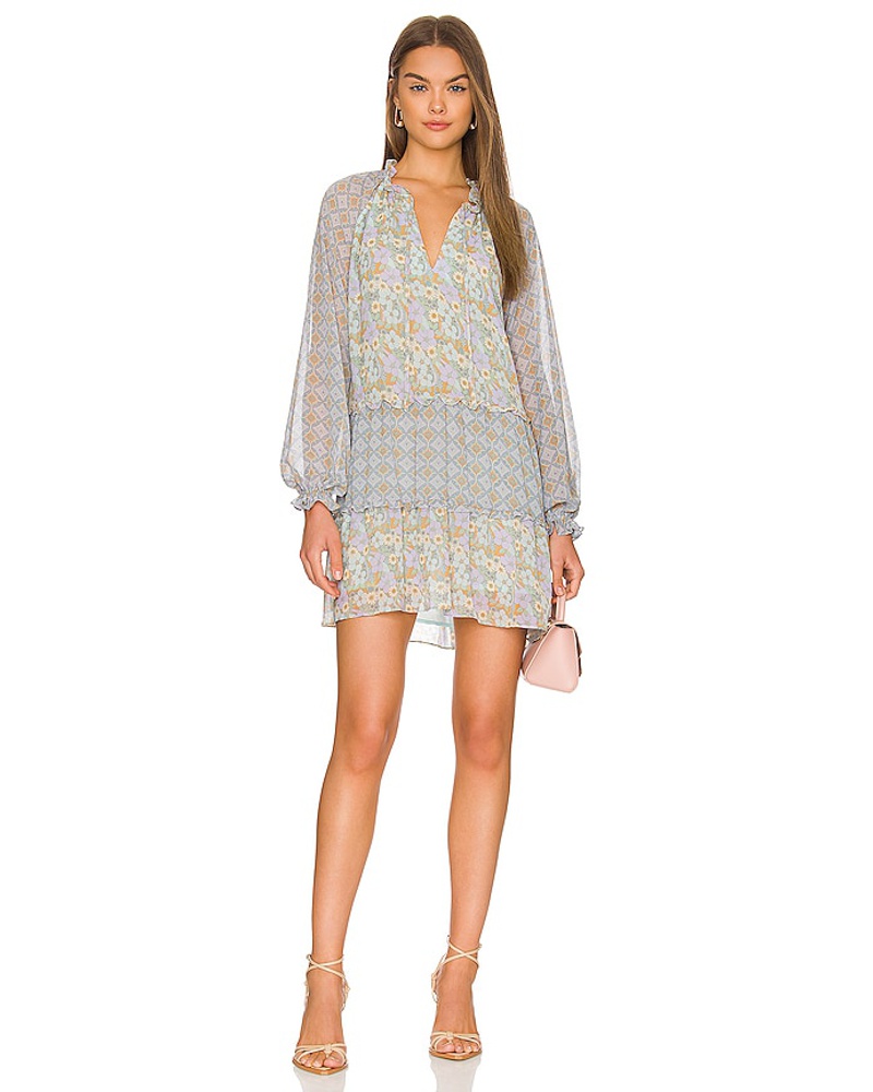 Show Me Your Mumu Damen Show Me Your Mumu KLEID BIRDIE in Baby Blue