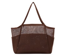 BEIS TOTE-BAG THE BEACH in Brown.