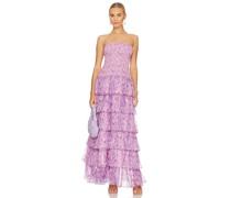 CAROLINE CONSTAS ABENDKLEID KARINA in Purple