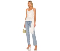 BCBGMAXAZRIA TRÄGERTOP POPLIN in White