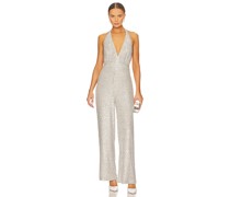 ITMFL JUMPSUIT LILY in Metallic Silver