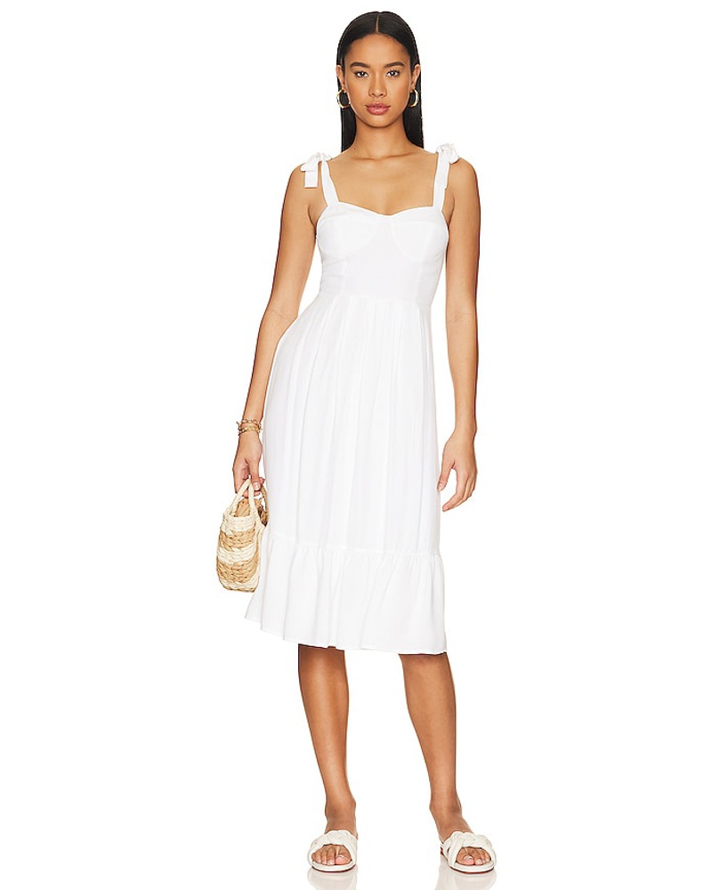 Steve Madden Damen Steve Madden KLEID SOPHIA ROSE in White