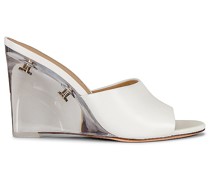 Veronica Beard Dali Lucite Wedge in White