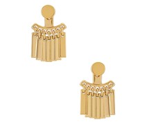 Jenny Bird OHRRING RAYA in Metallic Gold.
