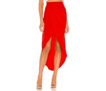 superdown GESCHLITZTER MAXI-ROCK ARIELLE in Red