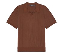 WAO POLOHEMD in Brown