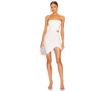 Amanda Uprichard KLEID LEEZA in Ivory