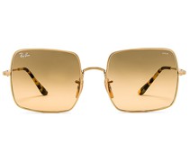 Ray-Ban SONNENBRILLE SQUARE EVOLVE in Metallic Gold.