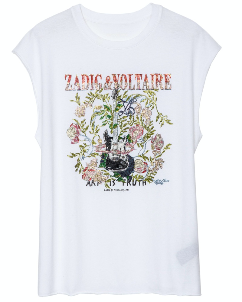 Zadig&Voltaire Damen Top Cécilia Guitar Zadig&Voltaire