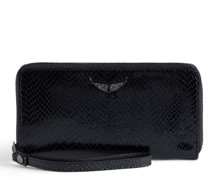 Brieftasche Compagnon Glossy Wild Geprägt - Zadig&Voltaire