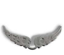 Charm Swing Your Wings Peace Love - Zadig&Voltaire