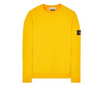 Sweatshirt Gelb Baumwolle