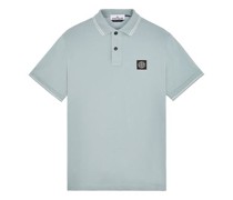 Polo Blau Baumwolle, Elastan