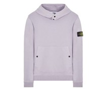 Stone Island Sweatshirt Violett Baumwolle