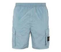 Stone Island Bermudas Blau Polyamid