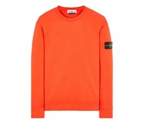 Stone Island Sweatshirt Orange Baumwolle