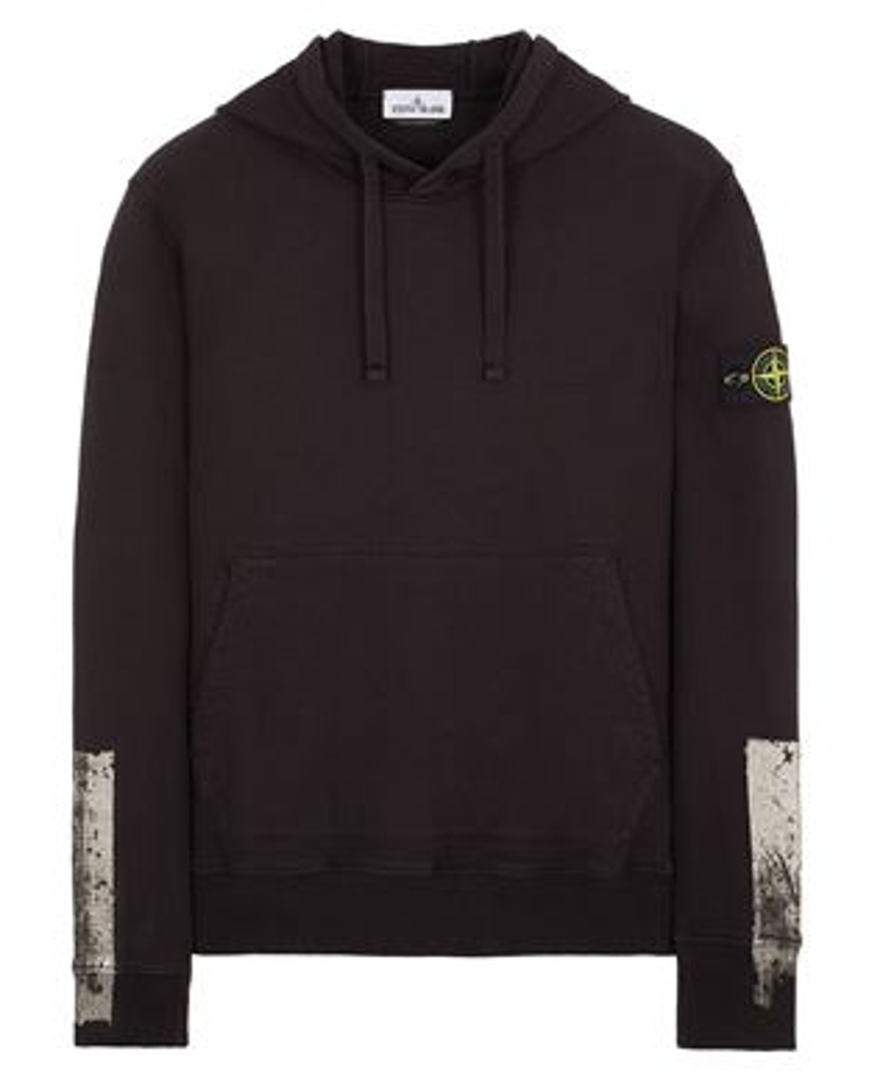 Hoodie stone sale island black