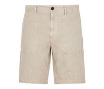 Bermudas Grau Baumwolle