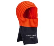 Stone Island Skimaske Orange Schurwolle